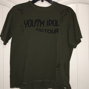 Camo Green Graphic Tee